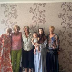 Zu Besuch bei der Frau unseres Guides.