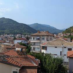 Ausblick aus dem Schlafzimmer