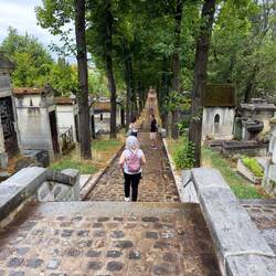Pere Lachaise Cemetery.