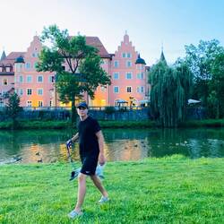 Wasserschloss irgendwo im Münchner Speckgürtel