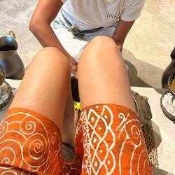 Feet massage