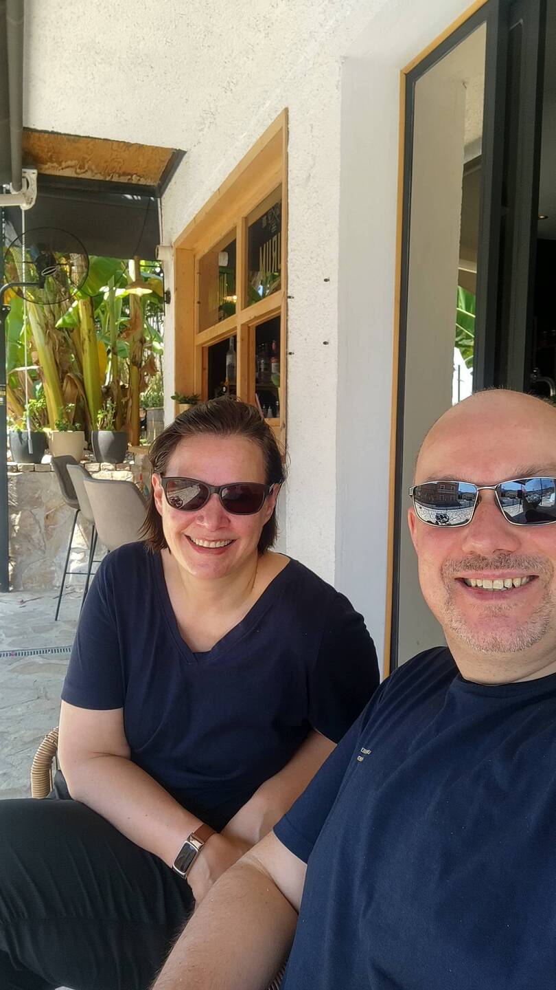 Pläne schmieden im Schatten geht super