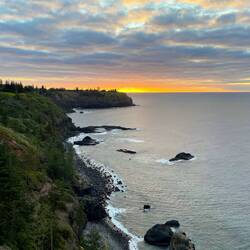Captain Cook is though to have landed between the rocks