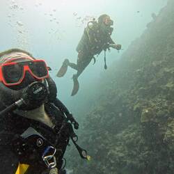 Underwater selfie!