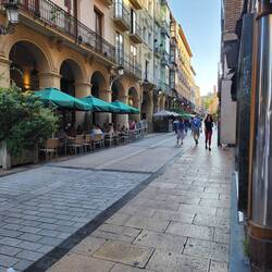 Heading back to the albergue