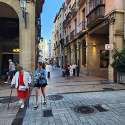 Beautiful pedestrian street