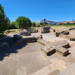 The archaelogical remains of San Juan de Acre monastery founded in 12th CE for pilgrims