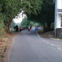 Nur um auch einmal zu zeigen, wie es sich heute am Camino abspielt.