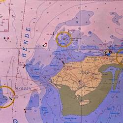 Ausschnitt aus Seekarte