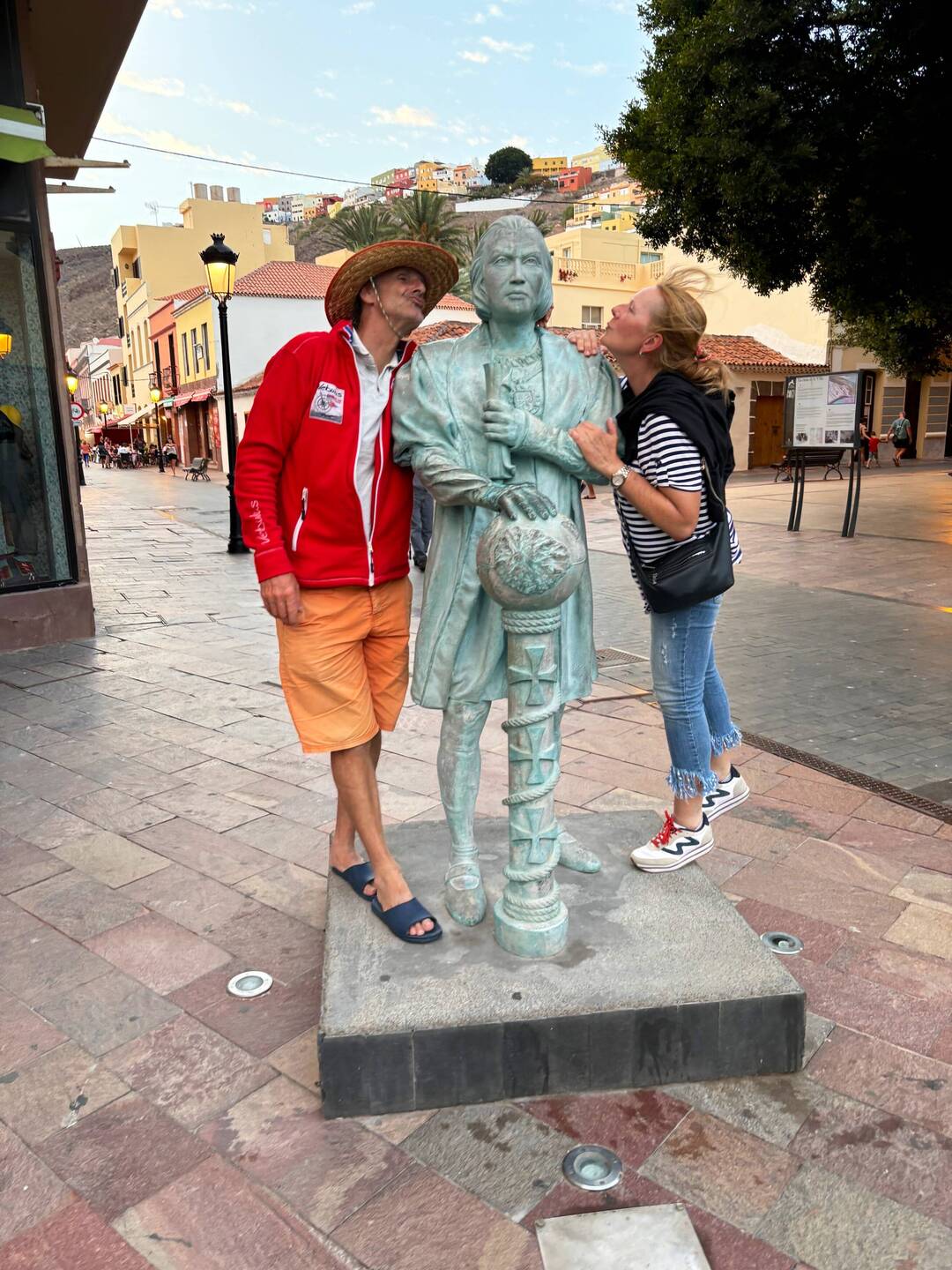 Kolumbus in San Sebastian, La Gomera