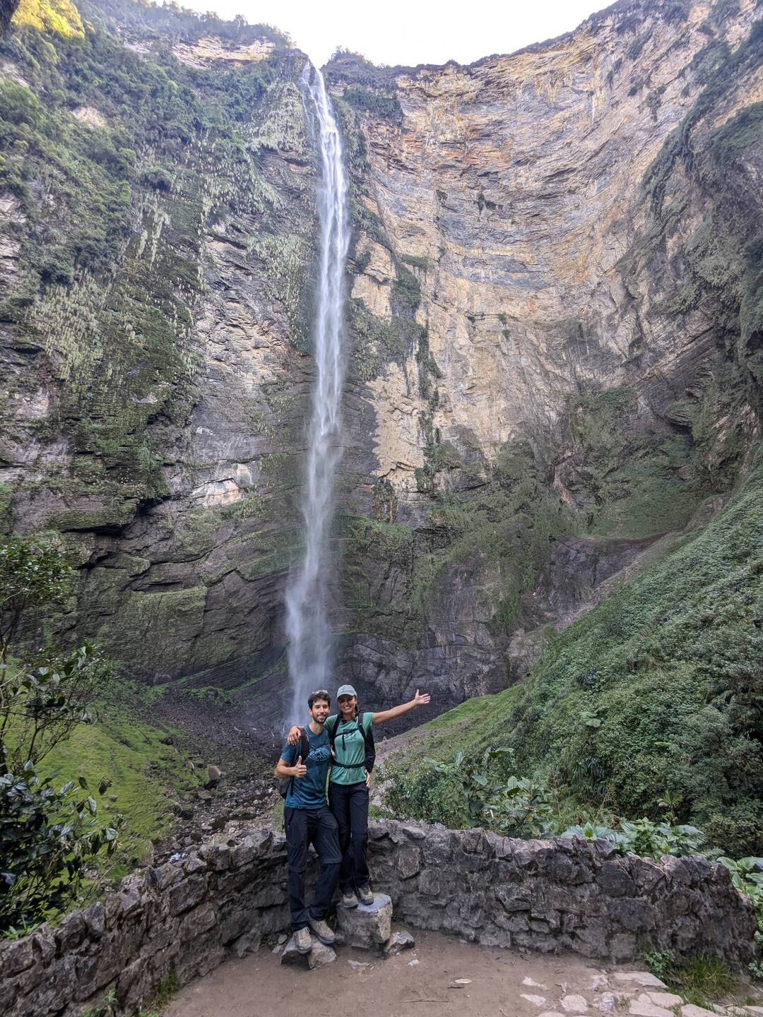 Gocta-Wasserfall alias Nackenstarre