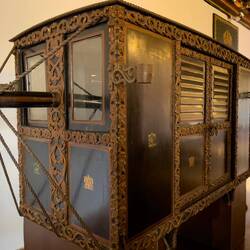 18th century palanquin ... Mattancherry Palace Museum — Kochi, India.