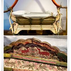 18th century ivory palanquin ... Mattancherry Palace Museum — Kochi, India.