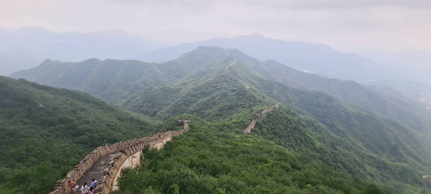 The longest stretch of the Great Wall that's open to the public