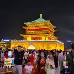 The Bell Tower, and all the women wanting photos with it