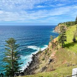 View from where I thought the falls would be