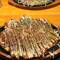Okonomiyaki, one of our favourite meals