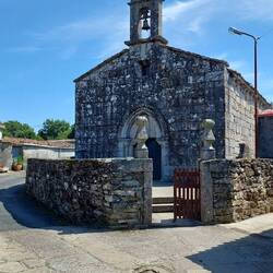 Kirche Santa Maria in O Leboreiro.