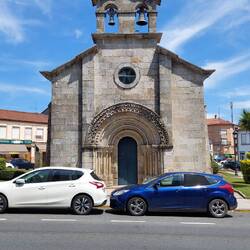 Kapellr San Roque in Melide.