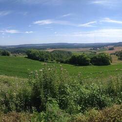 Blick ins Tal der Aisne