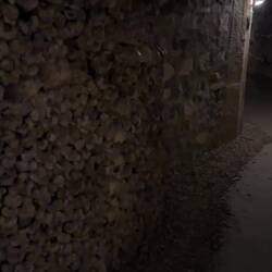 Paris Catacombs.