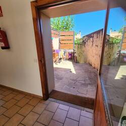 Patio doors off the kitchen