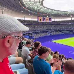 The stadium is jaw-dropping