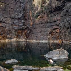 Jim Jim Plunge Pool and Falls