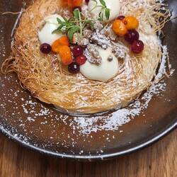 Brie Cheesecream mit allerlei: es war zum niederknien