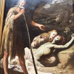Adam and Eve Mourning Abel, Sebastian Martinez Domedel, 1655.