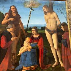 La Vierge Marie et l’Enfant Jesus by Giovanni Antonio Boltraffio. That is one ugly baby!