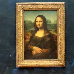 The most famous painting in the world.