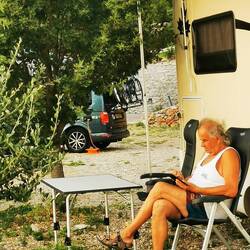 Schon die beste Route für die nächste Etappe suchen...