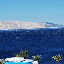 Aufgepeitschtes Meer