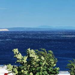 Aufgepeitschtes Wasser