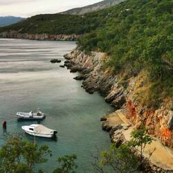 Kleine Badebucht, aber tolles Wasser