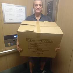 We managed to send on 15kg of luggage to lighten our packs for a grand total of $22 !