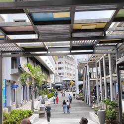 auf dem Weg zur Waterfront