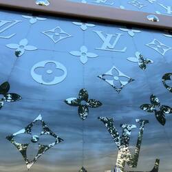 The Louis Vuitton shop on the Champs Elysees.