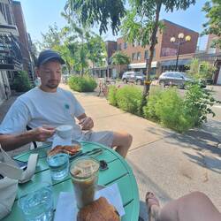 Morning Coffee in Little Italy