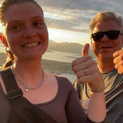 Boven op Fjellheisen