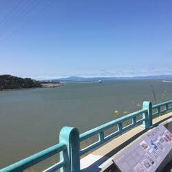 Blick auf die Bucht von San Franciso