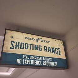 Oder ein Schießstand