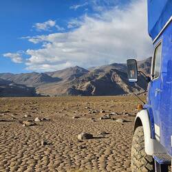 Stellplatz auf der Hochebene