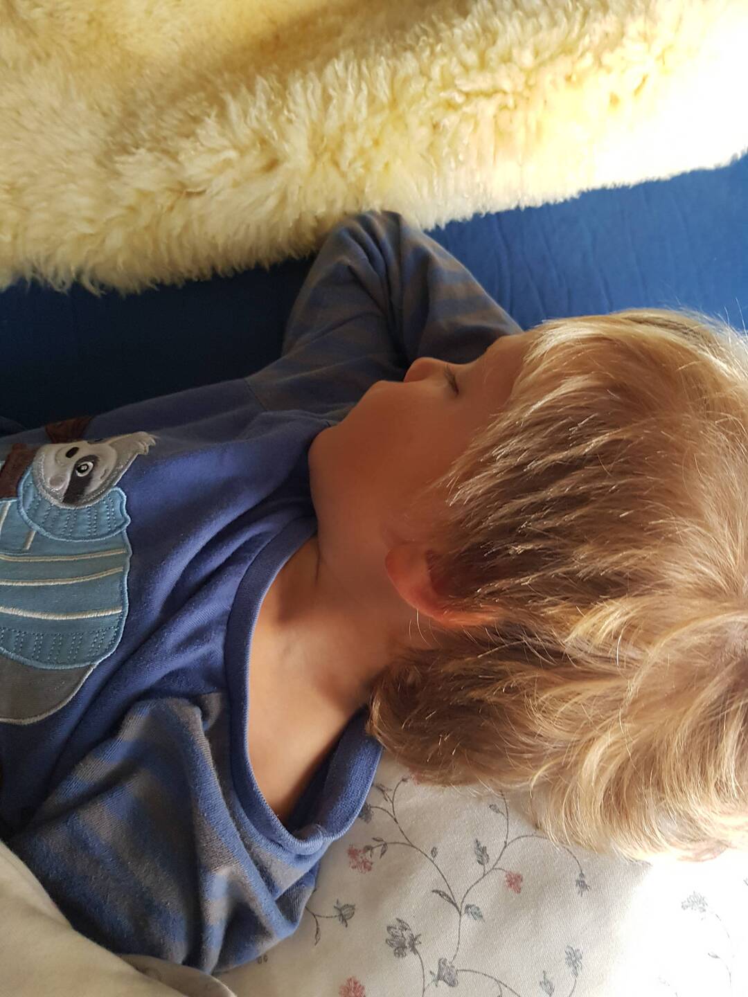 Dr chli het lenger gschlafe aus mir, so ischer es richtigs Ängeli