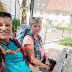 Bei großer Hitze braucht man eine Pause