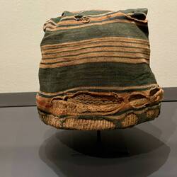 This cap was worn by a 1600 sailor. Unbelievable!