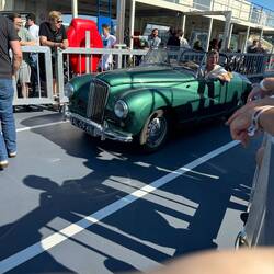 Cool car on the ferry on the way over to Het Hem
