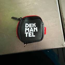 My branded earplugs cozy €17.50