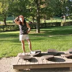 Wo sind die Kinder in diesem Generationen Park?